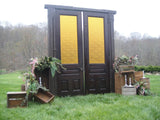 Amber Glass Doors Reveal (#1342) - Vintage Affairs - Vintage By Design LLC