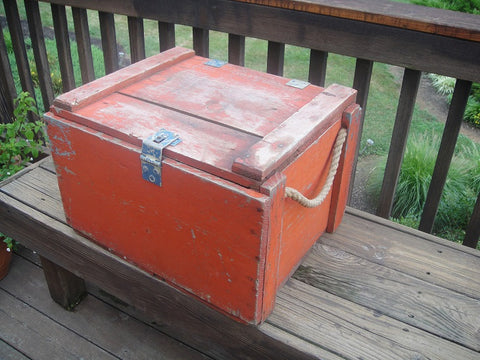 Vintage Red Crates - Vintage Affairs - Vintage By Design LLC