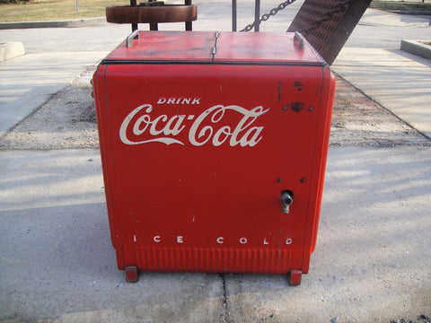 Vintage Coca Cola Ice Chest Cooler (#1079A) - Vintage Affairs - Vintage By Design LLC