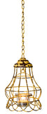 Vintage Industrial Style Hanging Lantern - Vintage Affairs - Vintage By Design LLC