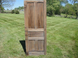Five Panel Brown Door (#1345) - Vintage Affairs - Vintage By Design LLC
