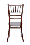 Fruitwood Chiavari Chairs w/ Ivory Cushion (#1010) - Vintage Affairs - Vintage By Design LLC