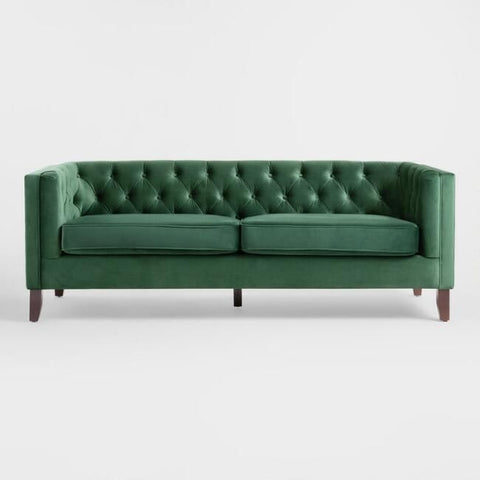 Kendall Green Sofa - Vintage Affairs - Vintage By Design LLC