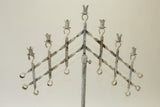 Pair of Shabby Chic Tall Candelabras (#1246) - Vintage Affairs - Vintage By Design LLC