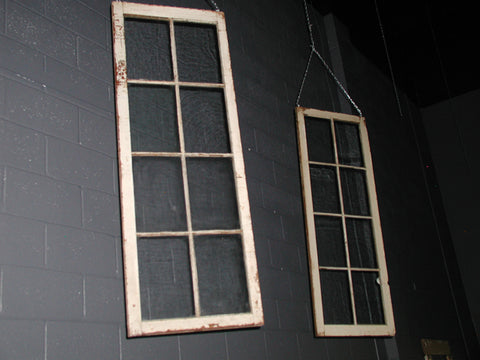 Eight Pane Wavy Glass Windows (#1302) - Vintage Affairs - Vintage By Design LLC