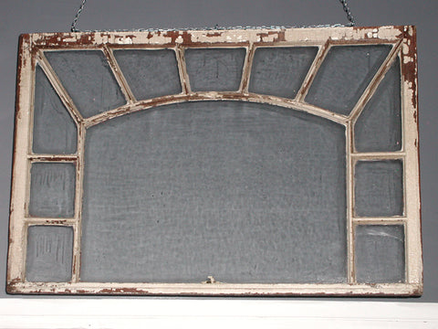 Decorative Window with Arch Detail 32″ x 48″ (#1300) - Vintage Affairs - Vintage By Design LLC