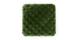 Diamond Grass Green Ottoman - Vintage Affairs - Vintage By Design LLC