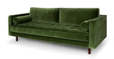 Sven Green Sofa - Vintage Affairs - Vintage By Design LLC